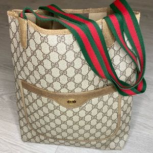 Gucci Ophidia GG Canvas Tote Bag